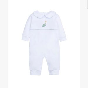 Little English Crochet Golf Playsuit 3 months